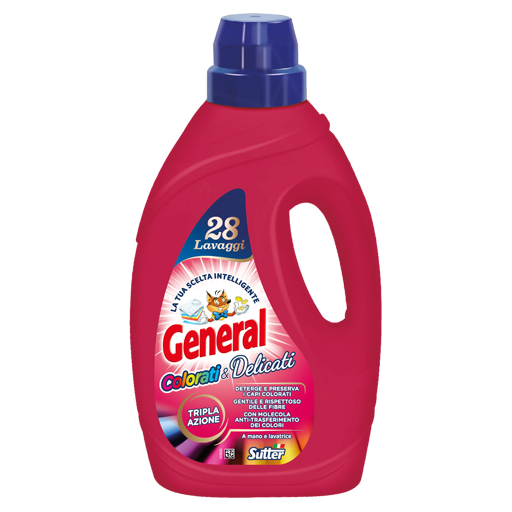 General Colorati E Delicati Tripla Azione 28 Lavaggi 1,40 l