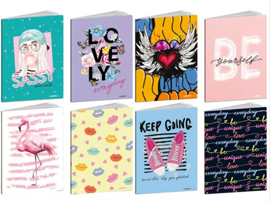 Blasetti Teen Girl Quaderno Maxi 80gr A4 Quadretti 5mm Riquadrati