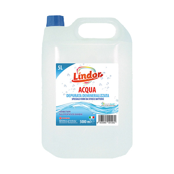 Lindor Acqua Demineralizzata 5000ml