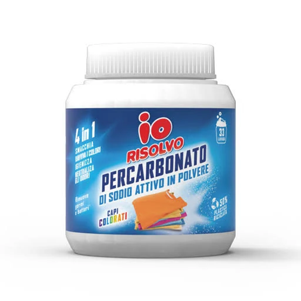 Io Risolvo Percarbonato Capi Bianchi e Colorati 5 in 1 500gr