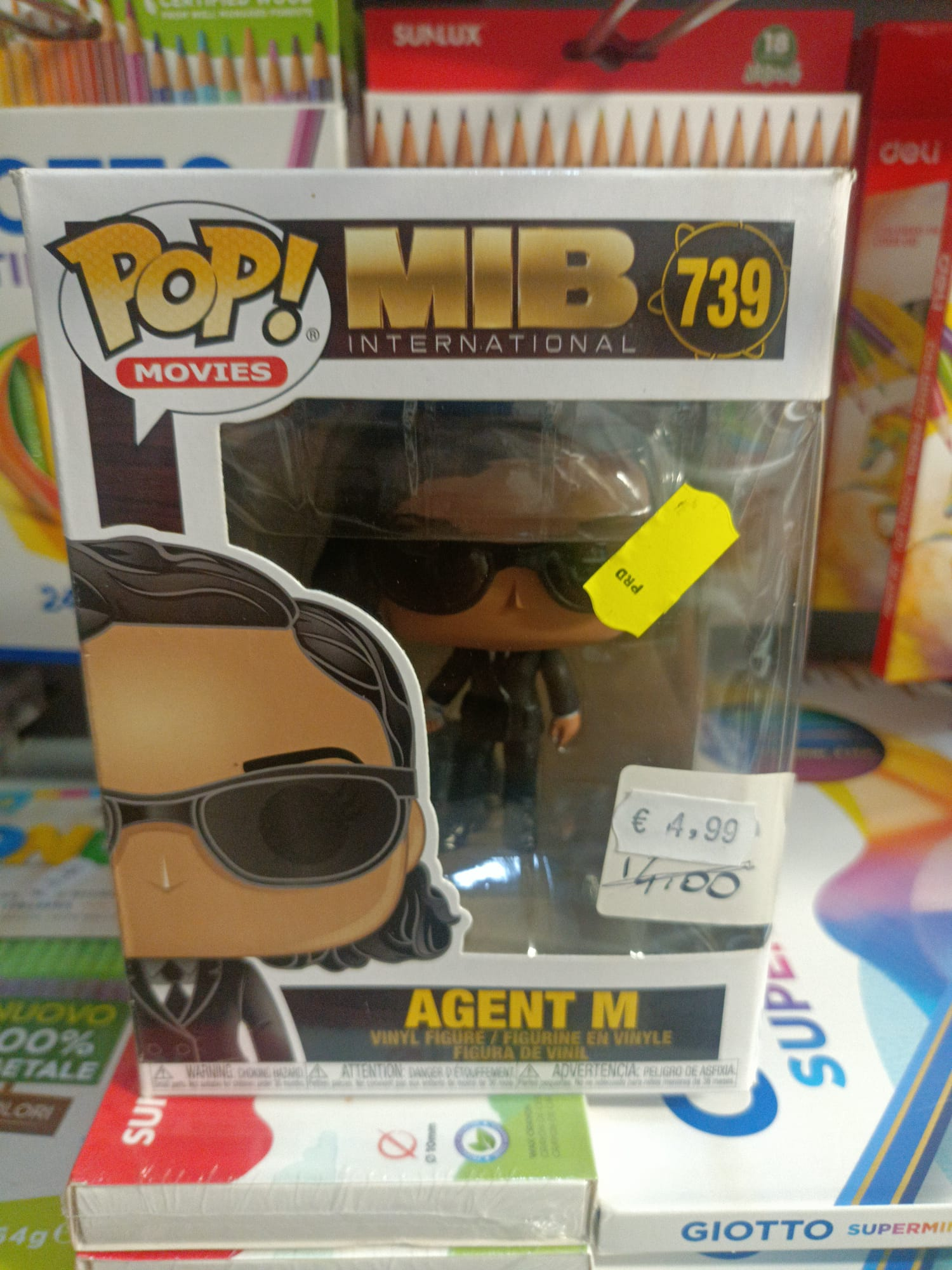 Funko Pop Mib International 739 Agent M