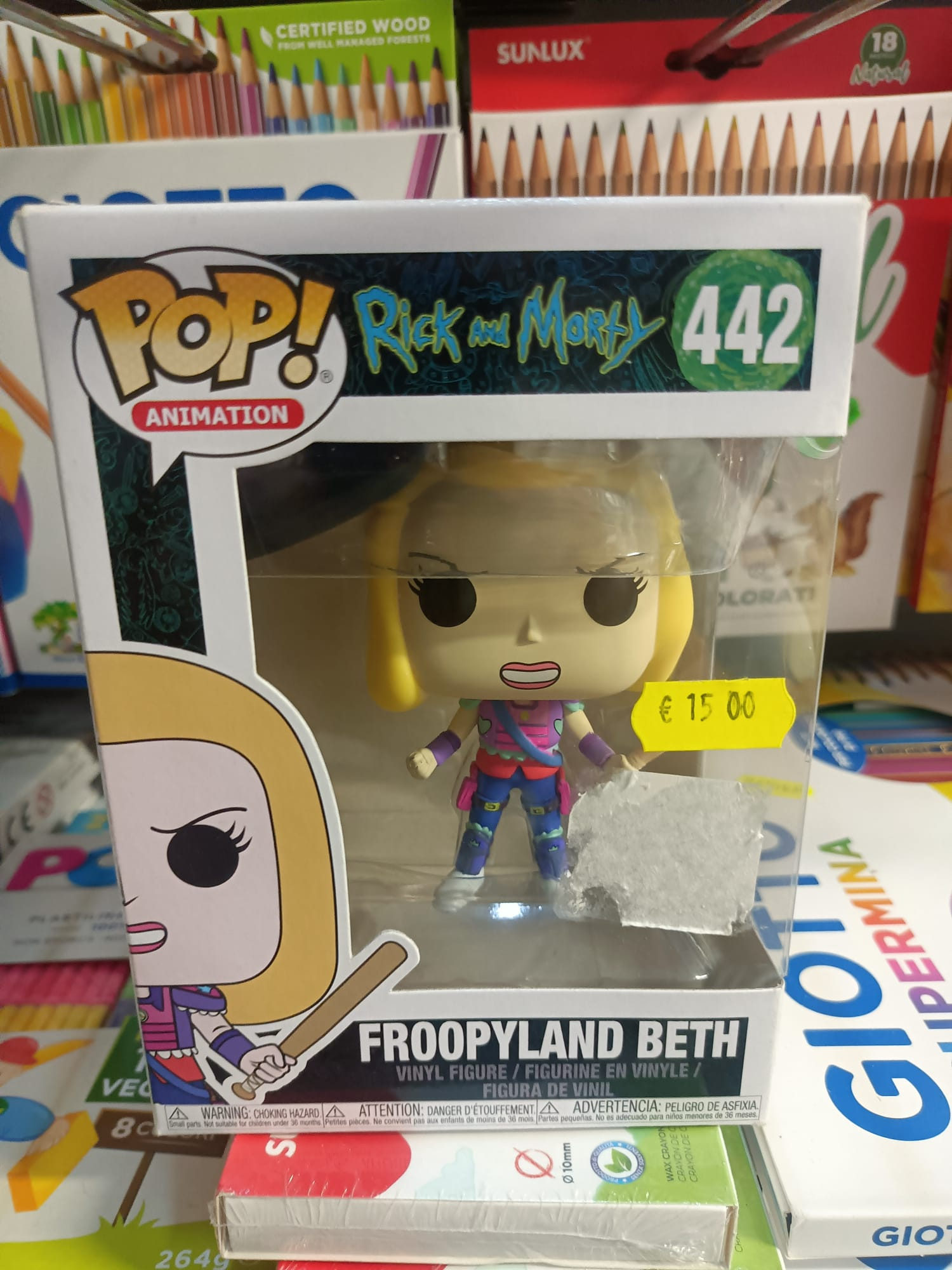 Funko Pop Rick And Morty 442 Froopyland Beth