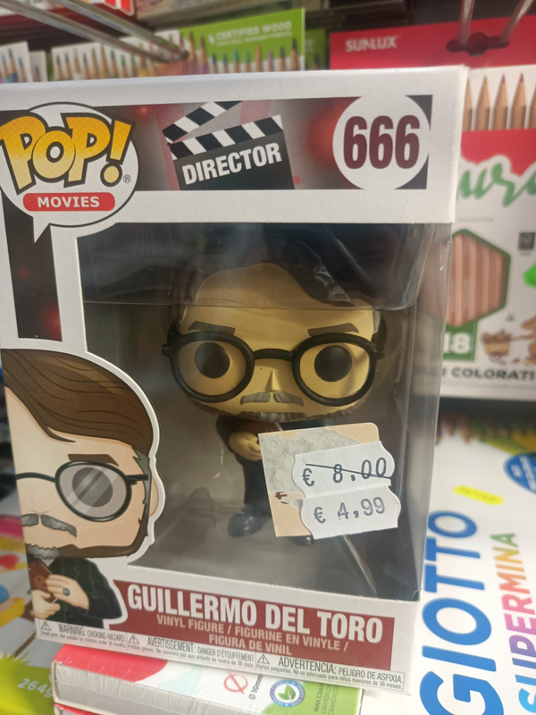 Funko Pop Director 666 Guillermo Del Toro