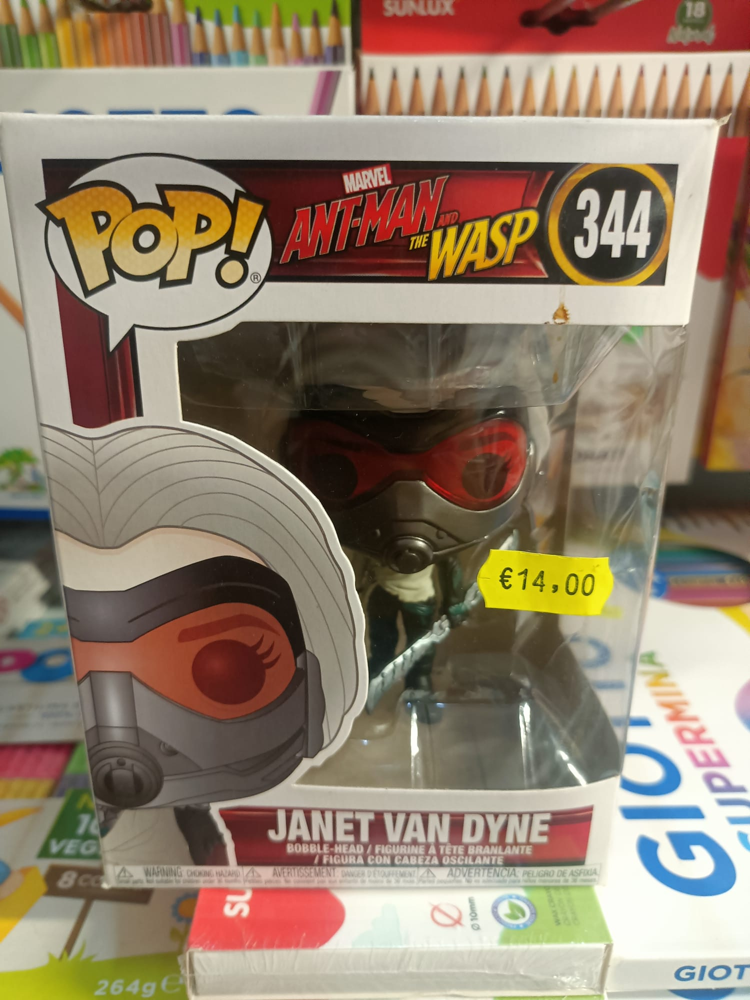 Funko Pop Marvel Ant-Man And The Wasp 344 Janet Van Dyne