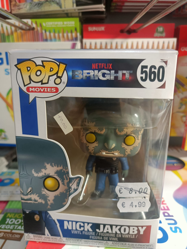 Funko Pop Netflix Bright 560 Nick Jakoby