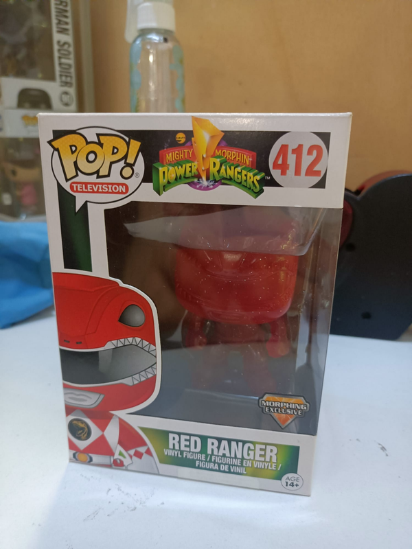 Funko Pop Mighty Morphin Power Ranger 412 Red Ranger