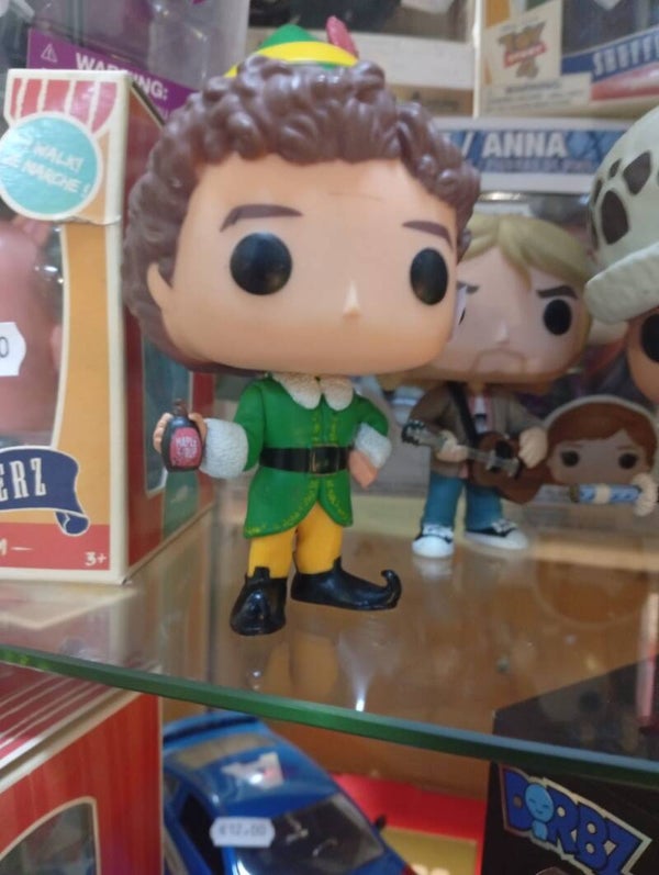 Funko POP Movies Buddy Elf #484 Vinyl Figure OOB