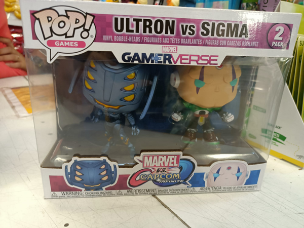 Funko Pop Marvel Vs. Capcom Infinite Ultron Vs Sigma 2 Pack
