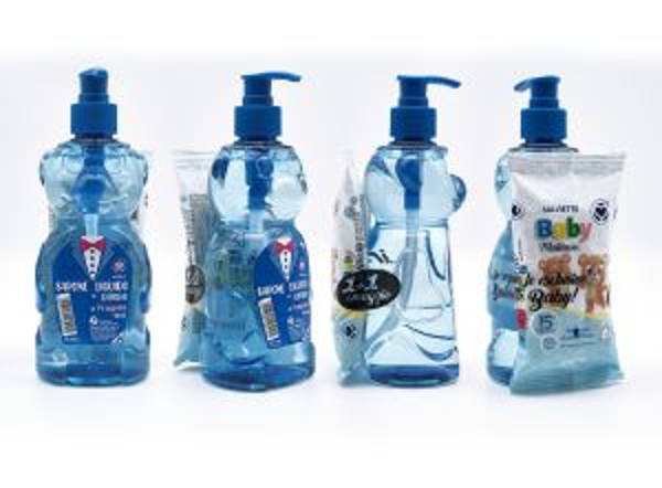 Setablu Sapone Liquido Bimbo Fragola 500ml + Salviette