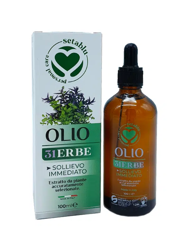 Setablu Olio 31 Erbe 100ml Sollievo Immediato