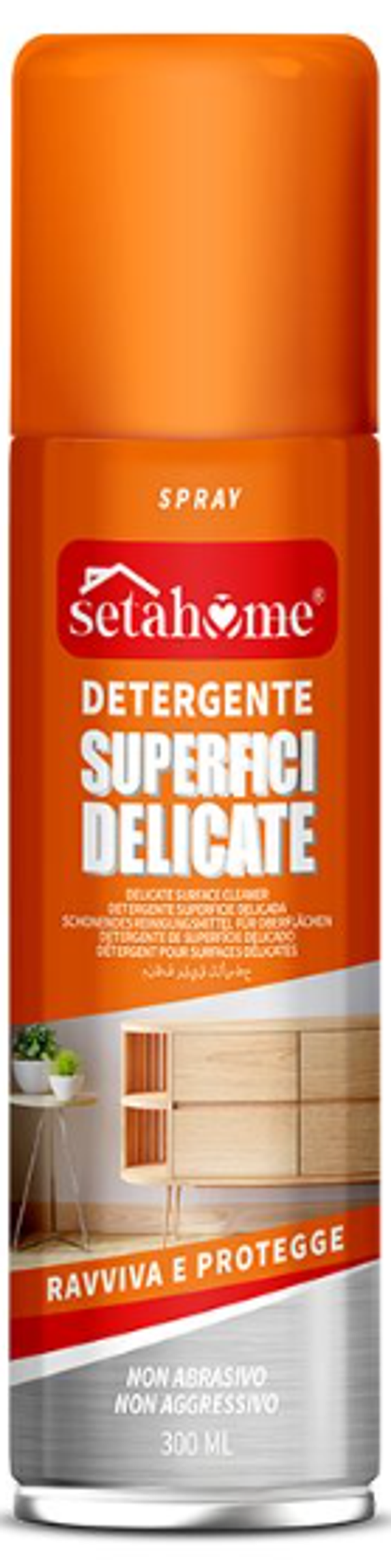 Setahome Detergente Superfici Delicate Spray 300ml