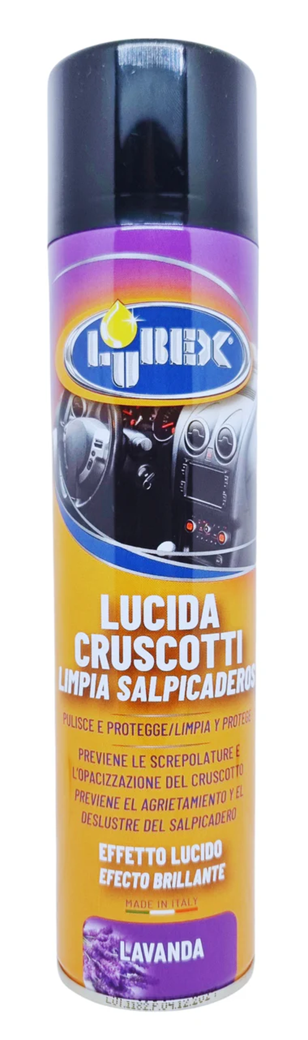 Lubex Lucida Cruscotto Prof. Lavanda 400ml