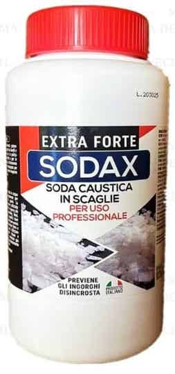 Italchimica Lazio Sodax Extra Forte Soda Caustica in Scaglie 1kg