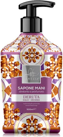 Lady Venezia Sapone Mani Deruta Giglio Orchidea 500ml