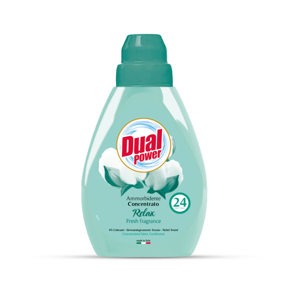 Dual Power Ammorbidente Concentrato 24 Lavaggi Relax