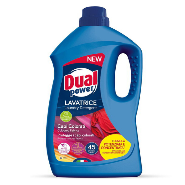 Dual Power Det Lavatrice 45 Lavaggi Capi Colorati 1,8L