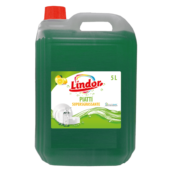 Lindor Detersivo Piatti Concentrato al Limone 5000ml