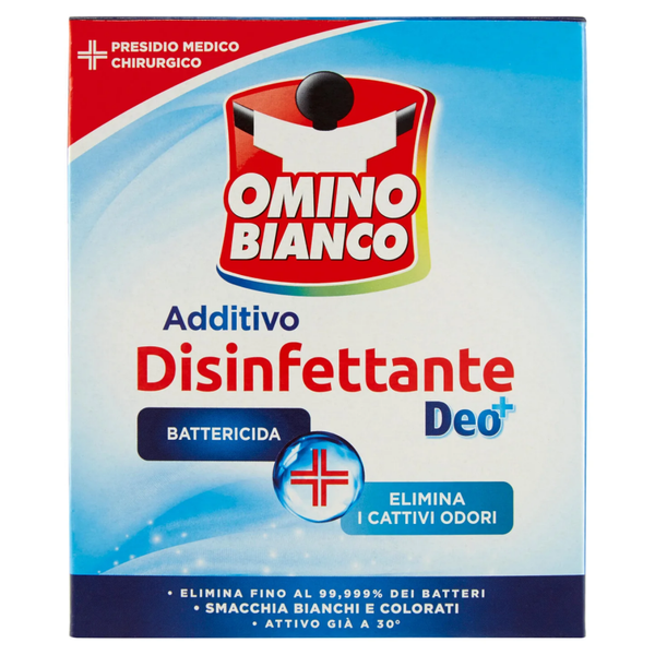 Omino Bianco Additivo Disinfettante Deo+ 450gr