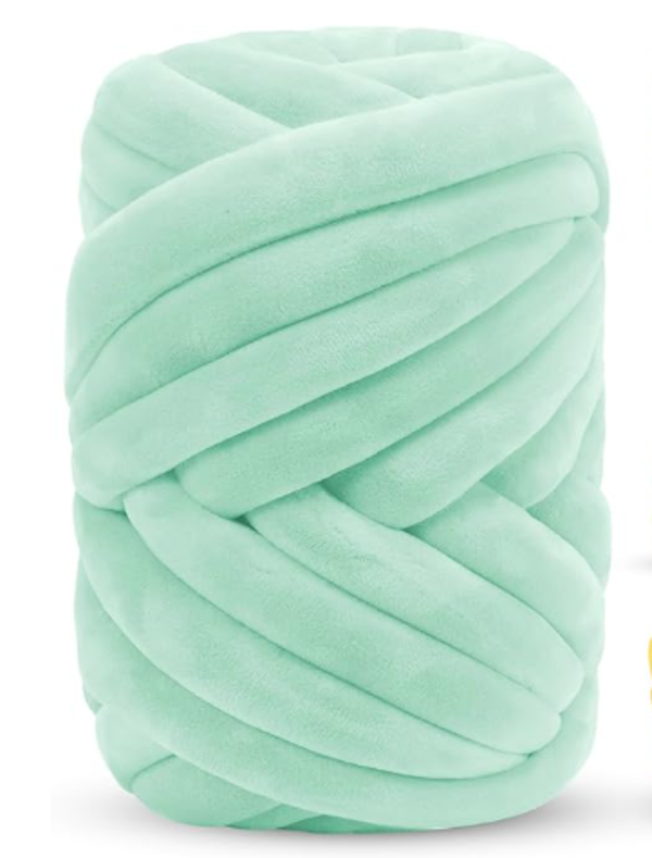 Sunlux Filato XXL Marshmallow Colore 09 Verde Menta 2cm X 15m