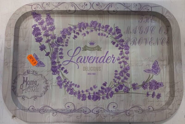 Sunlux Vassoio Metallo 34 x 23 cm Latta