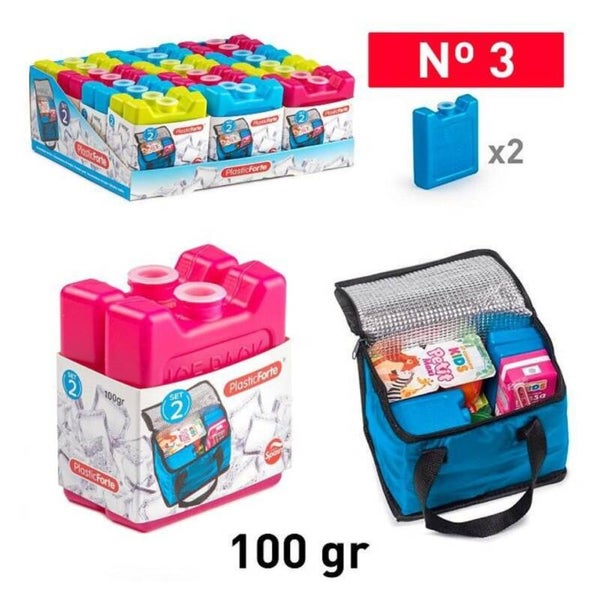 Plastic Forte Set 2 Accomulatori Di Freddo 100gr