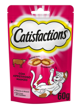 Catisfaction Manzo Biscottini 60gr