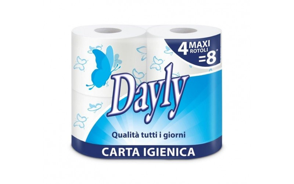 Dayly Carta Igienica 2veli 4 Rotoli