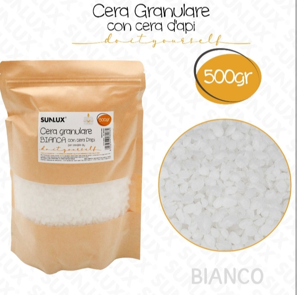 Sunlux Cera Granulare con Cera d' Api 500gr