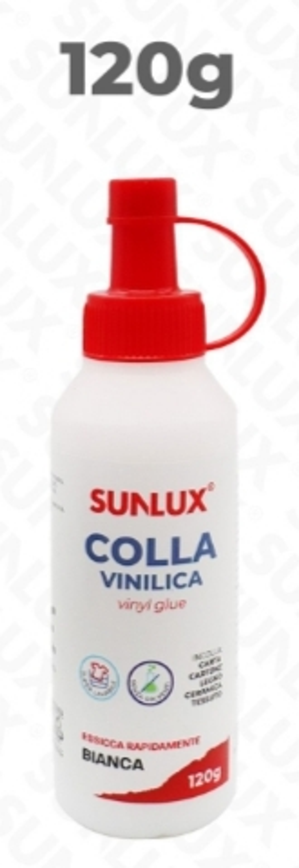 Sunlux Colla Vinilica 120ml Bianca