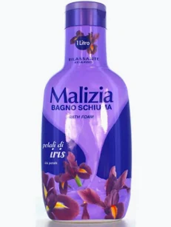 Malizia Bagno Schiuma Bath Foam Petali Di Iris