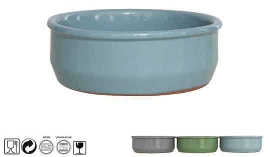 Kitchen & Go Casseruola in Terracotta Colorata 14,5 x 4,5 cm