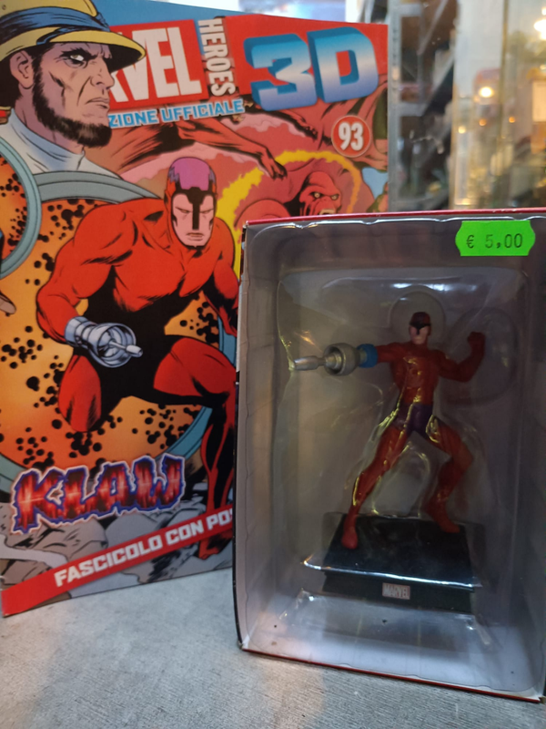 Action Figure Marvel Heroes 3D Klaw
