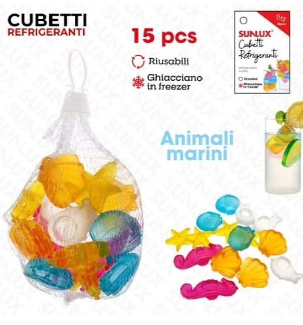 Sunlux Cubetti Refrigeranti Animali Marini