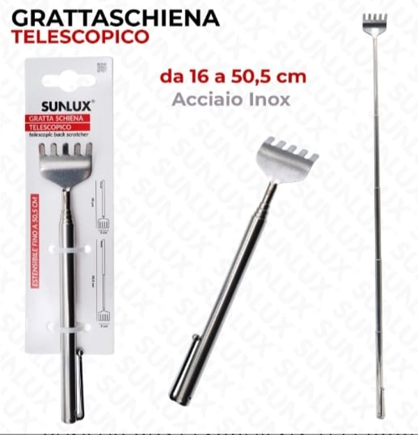 Sunlux Grattaschiena Telescopico da 16 a 50 cm