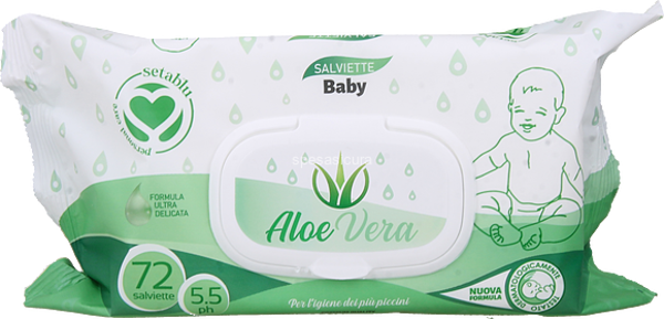 Setablu Salviette Baby 80pz Aloe