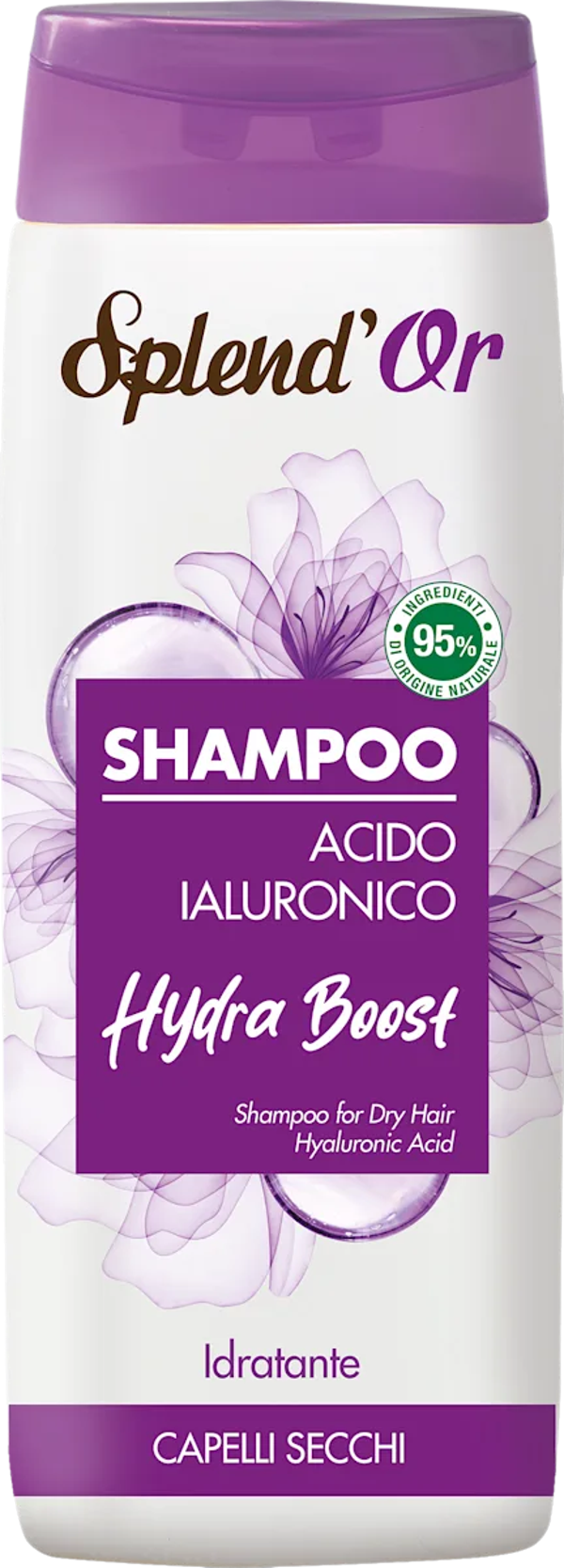 Splend' Or Shampoo Acido Ialuronico Capelli Secchi 300ml