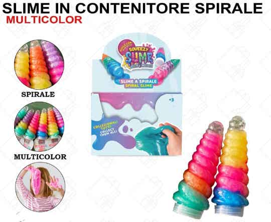 Slime Multicolor Corno Magico