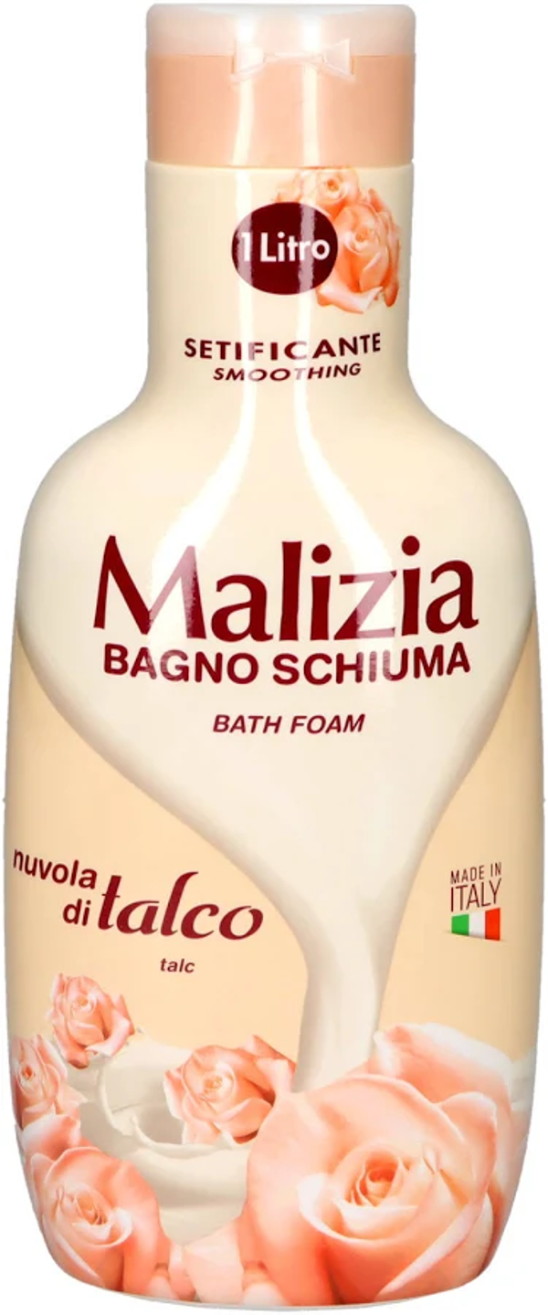 Malizia Bagnoschiuma Nuvola di Talco Setificante 1l