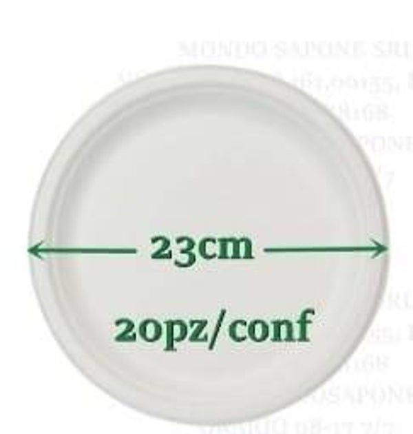 Movida Piatti Piani 20pz Polpa di Cellulosa