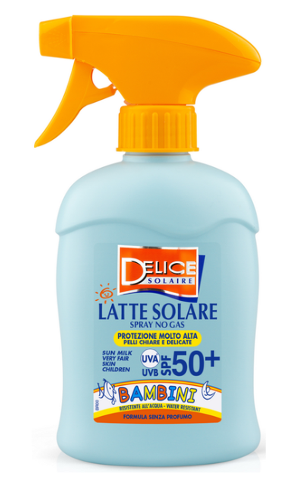 Delice Solaire Latte Solare Spray spf 50+ 200ml