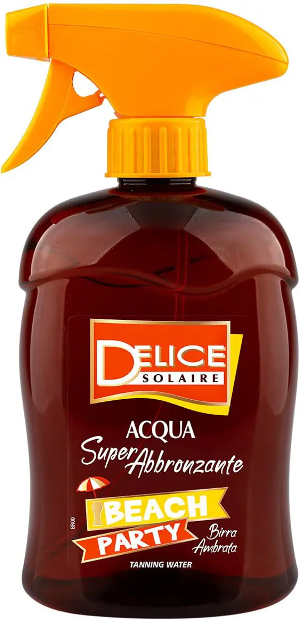 Delice Solaire Acqua Super Abbronzante Birra Ambrata