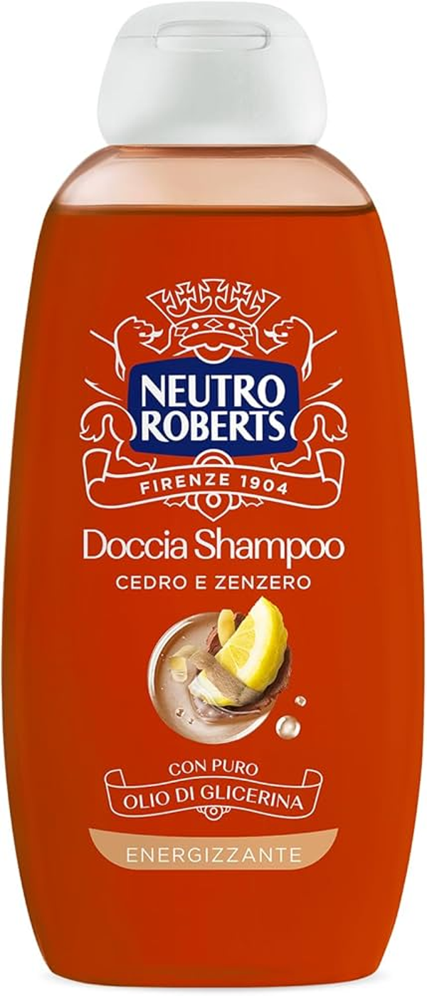 Neutro Roberts Doccia Shampoo Cedro e Zenzero Energizzante 250ml