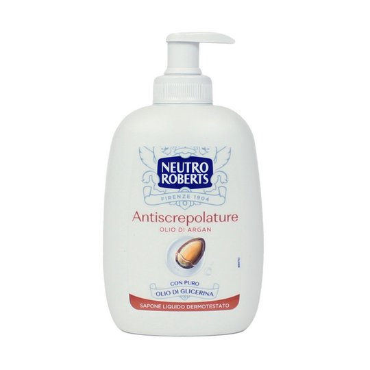 Neutro Roberts Sapone Liquido con Dispenser Antiscrepolature Olio di Argan
