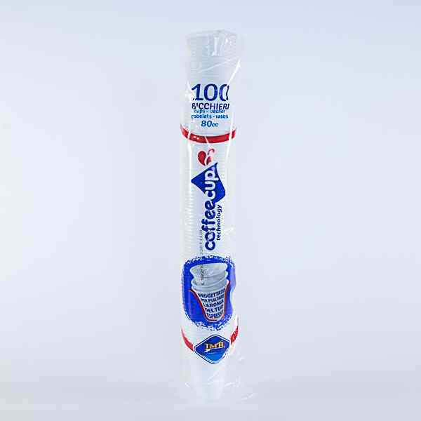 Imb Bicchieri 80cc 100pz