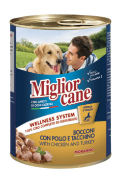 Miglior Cane Bocconi Pollo e Tacchino 1250gr
