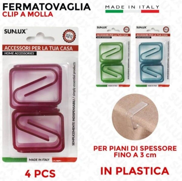 Sunlux Fermatovaglia 4 Pezzi