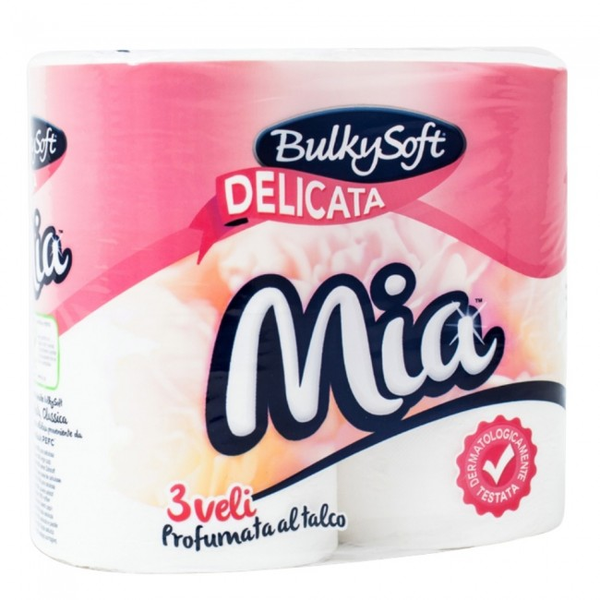 Bulky Soft Carta Igienica Mia 4 Rotoli