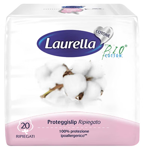Laurella Proteggislip 20pz Ripiegati 100% cotone sulla pelle