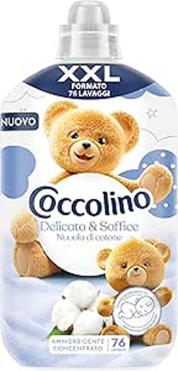 Coccolino Ammorbidente Delicato e Soffice Formato XXL 87 Lavaggi
