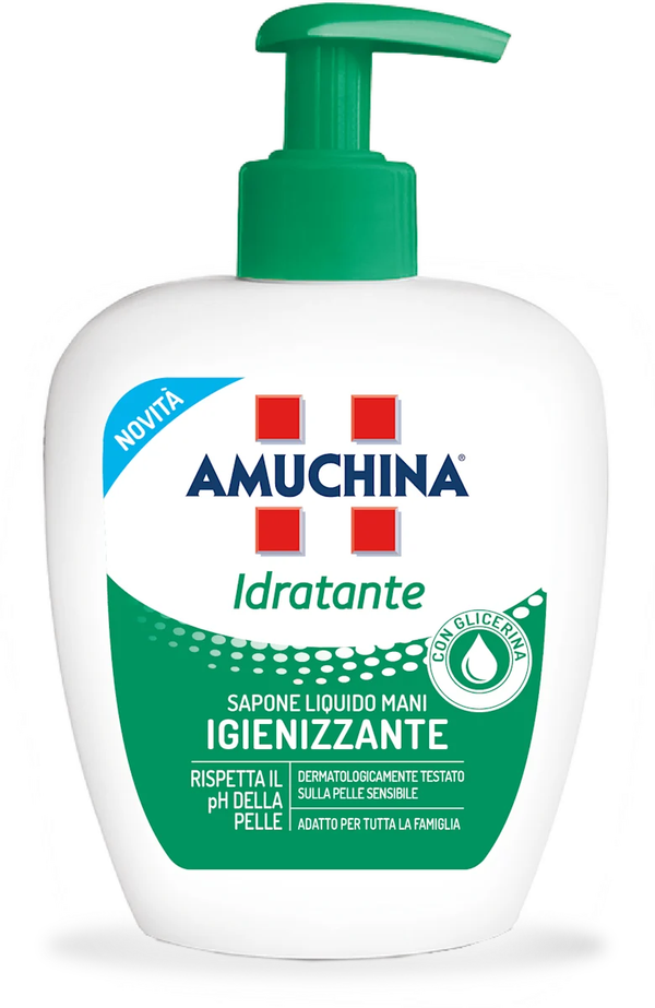 Amuchina Sapone Liquido Mani Idratante Igienizzante 250ml
